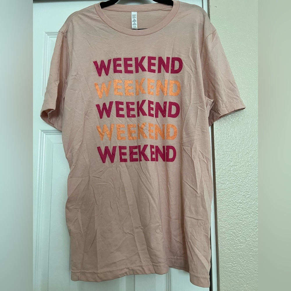 Womens “Weekend” TShirt - Size XL
